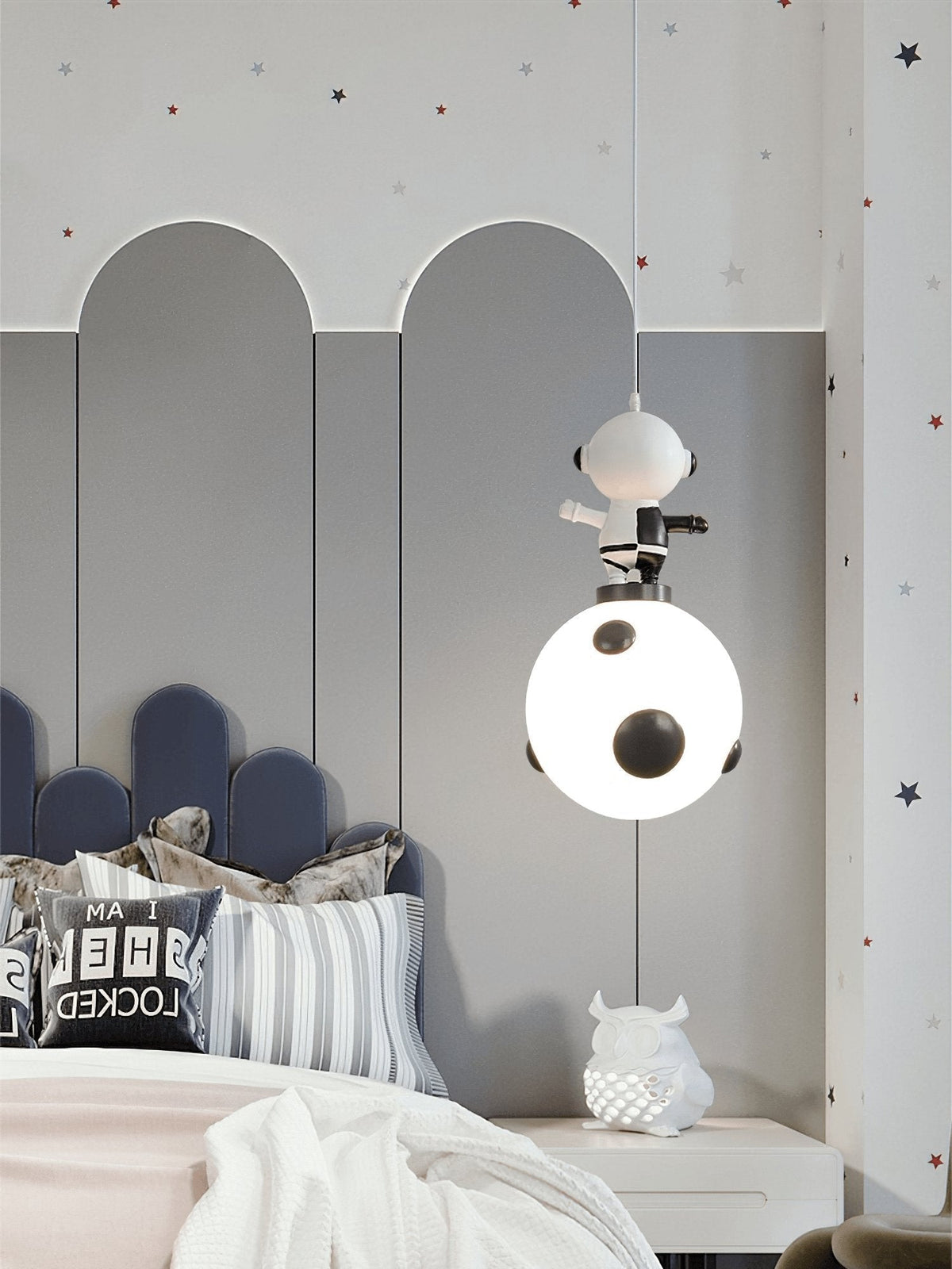 Keravelle Resin Pendant Light-Moonnatur