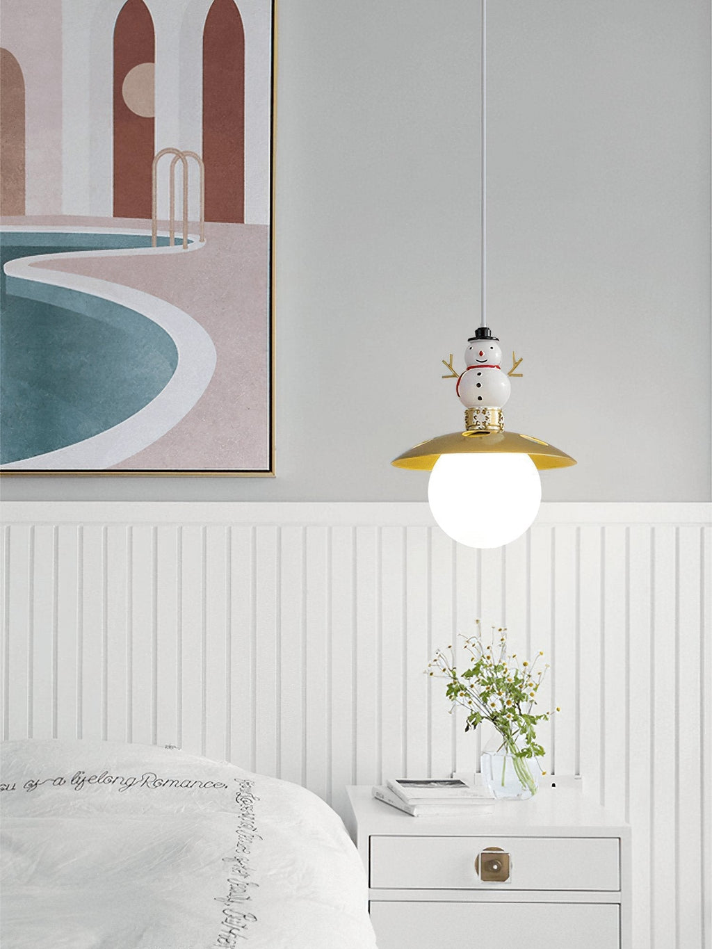 Keravelle Resin Pendant Light-Moonnatur