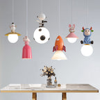 Keravelle Resin Pendant Light-Moonnatur