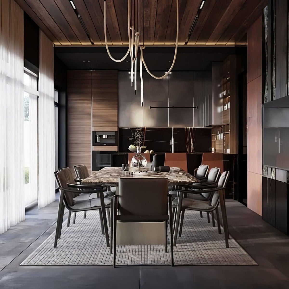 Auraleth Silicone Pendant Light-Moonnatur
