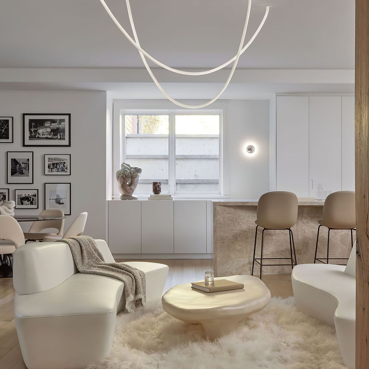 Auraleth Silicone Pendant Light-Moonnatur