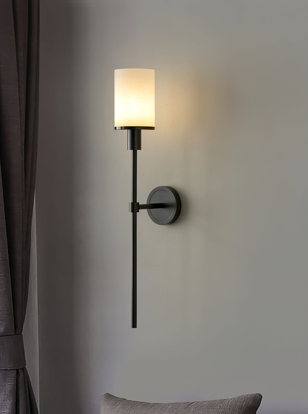 Calenella Alabaster Wall Light-Moonnatur