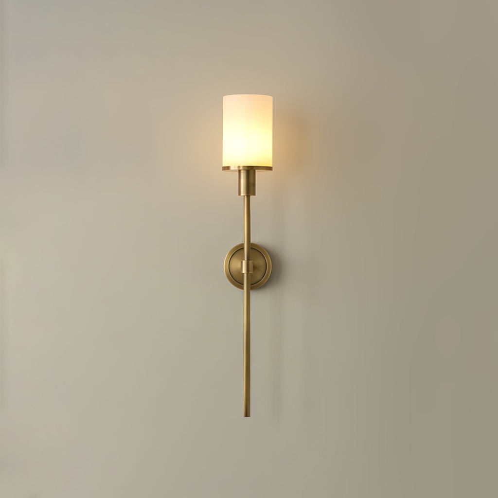 Calenella Alabaster Wall Light-Moonnatur