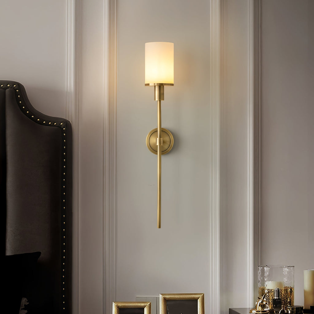 Calenella Alabaster Wall Light-Moonnatur