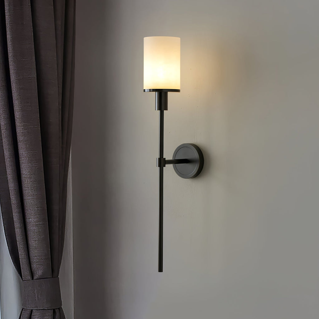 Calenella Alabaster Wall Light-Moonnatur