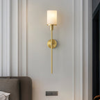 Calenella Alabaster Wall Light-Moonnatur