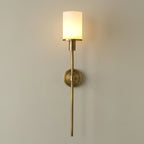 Calenella Alabaster Wall Light-Moonnatur