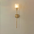 Calenella Alabaster Wall Light-Moonnatur