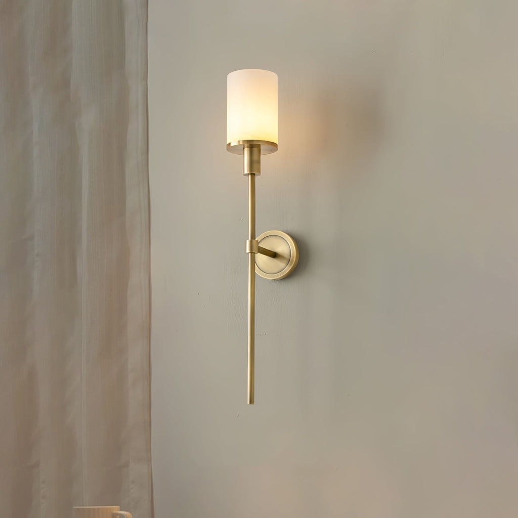 Calenella Alabaster Wall Light-Moonnatur