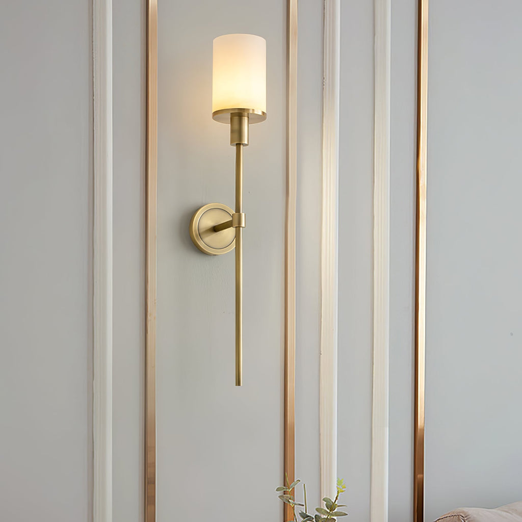 Calenella Alabaster Wall Light-Moonnatur