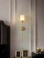 Calenella Alabaster Wall Light-Moonnatur