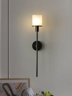 Calenella Alabaster Wall Light-Moonnatur