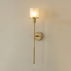Calenella Alabaster Wall Light-Moonnatur