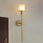 Calenella Alabaster Wall Light-Moonnatur