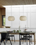 Avrenlark Silk Pendant Light-Moonnatur