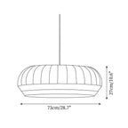 Avrenlark Silk Pendant Light-Moonnatur