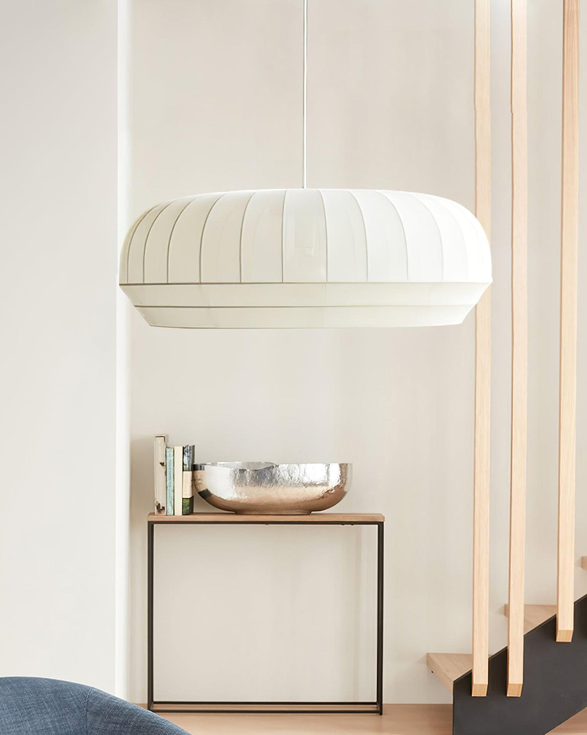 Avrenlark Silk Pendant Light-Moonnatur