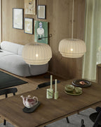 Avrenlark Silk Pendant Light-Moonnatur
