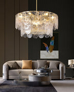 Myrenera Glass Chandelier-Moonnatur