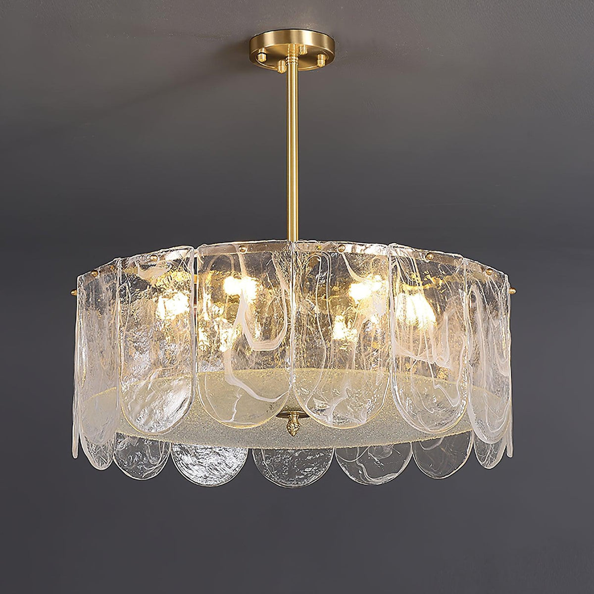 Myrenera Glass Chandelier-Moonnatur