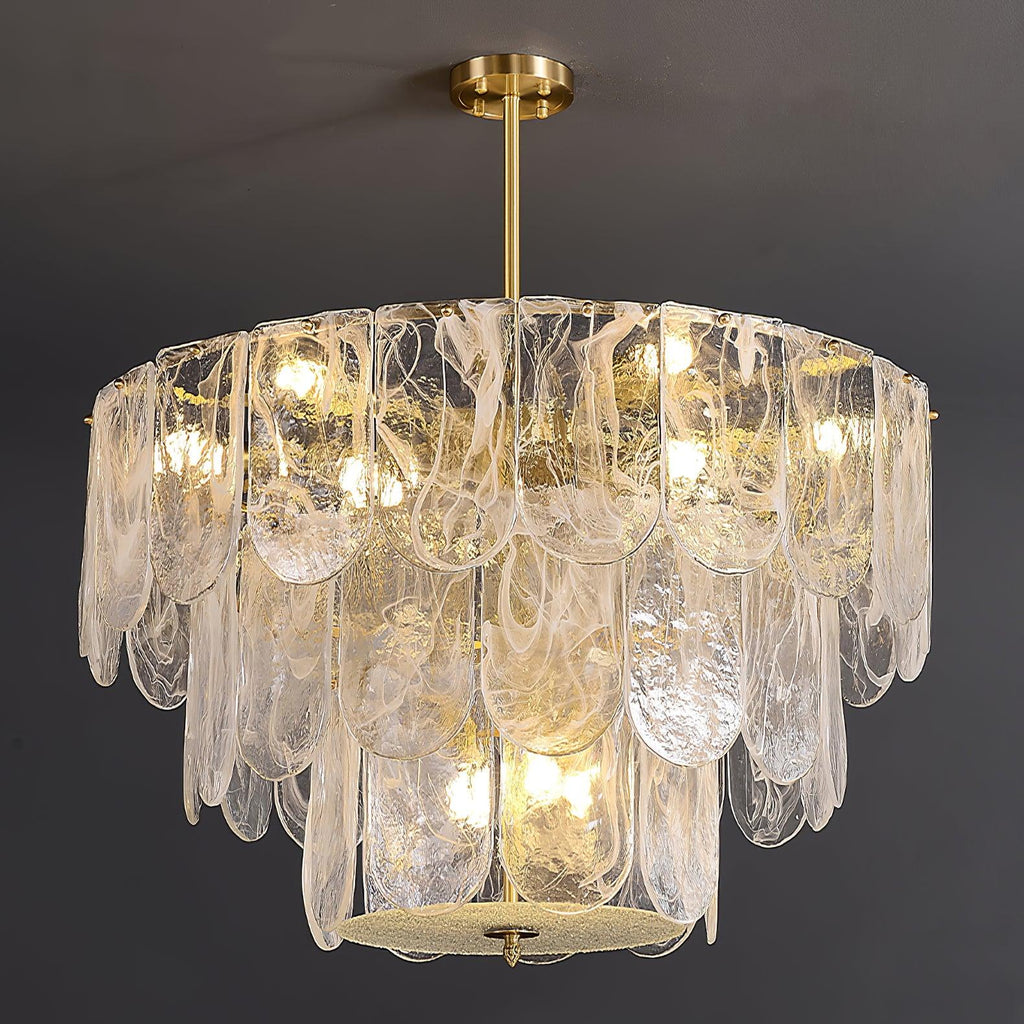 Myrenera Glass Chandelier-Moonnatur