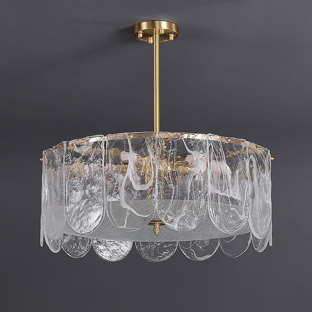 Myrenera Glass Chandelier-Moonnatur