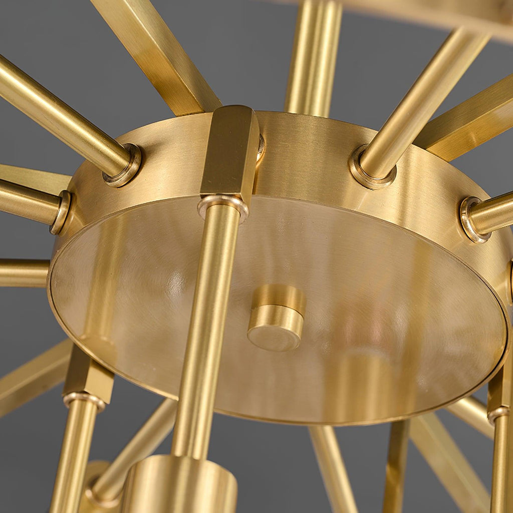 Myrenera Glass Chandelier-Moonnatur