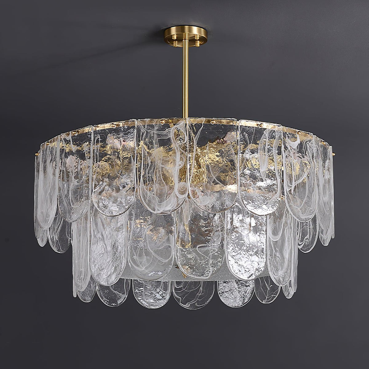 Myrenera Glass Chandelier-Moonnatur