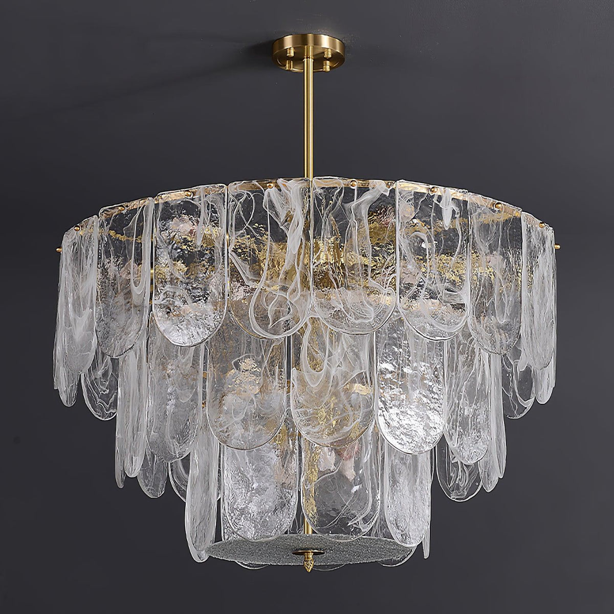 Myrenera Glass Chandelier-Moonnatur