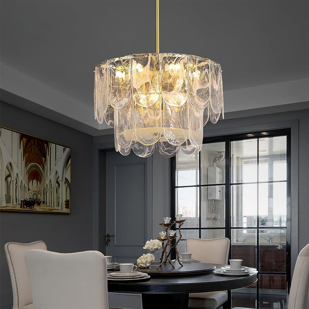 Myrenera Glass Chandelier-Moonnatur