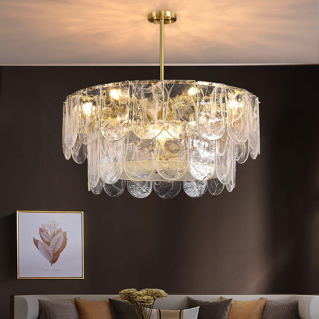 Myrenera Glass Chandelier-Moonnatur
