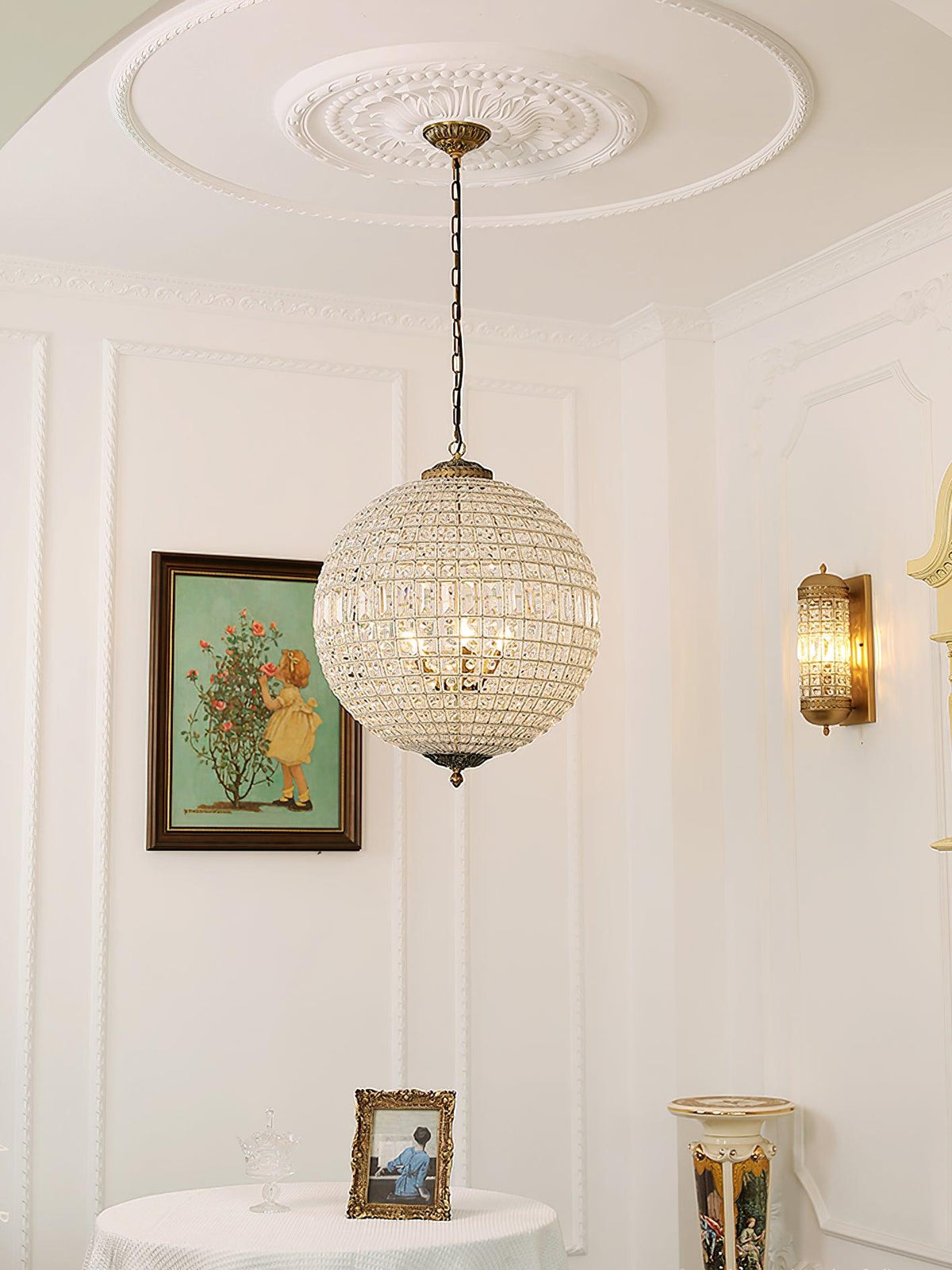 Brynaria Crystal Chandelier-Moonnatur