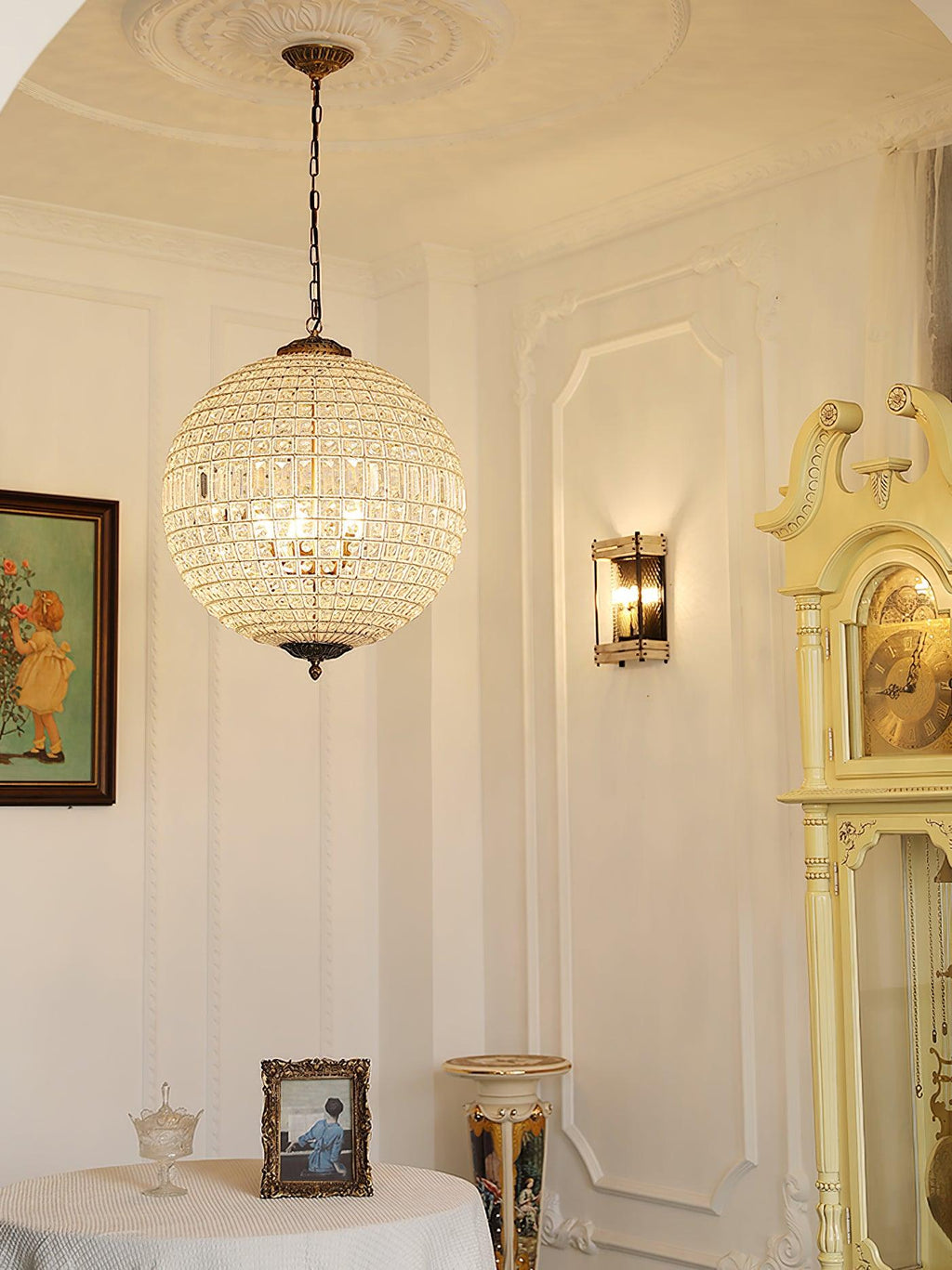 Brynaria Crystal Chandelier-Moonnatur