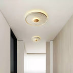 Woldenfern Travertine Ceiling Light-Moonnatur