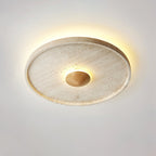 Woldenfern Travertine Ceiling Light-Moonnatur