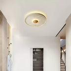 Woldenfern Travertine Ceiling Light-Moonnatur