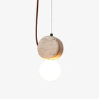 Morrelelia Travertine Pendant Light-Moonnatur