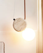 Morrelelia Travertine Pendant Light-Moonnatur