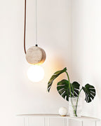 Morrelelia Travertine Pendant Light-Moonnatur