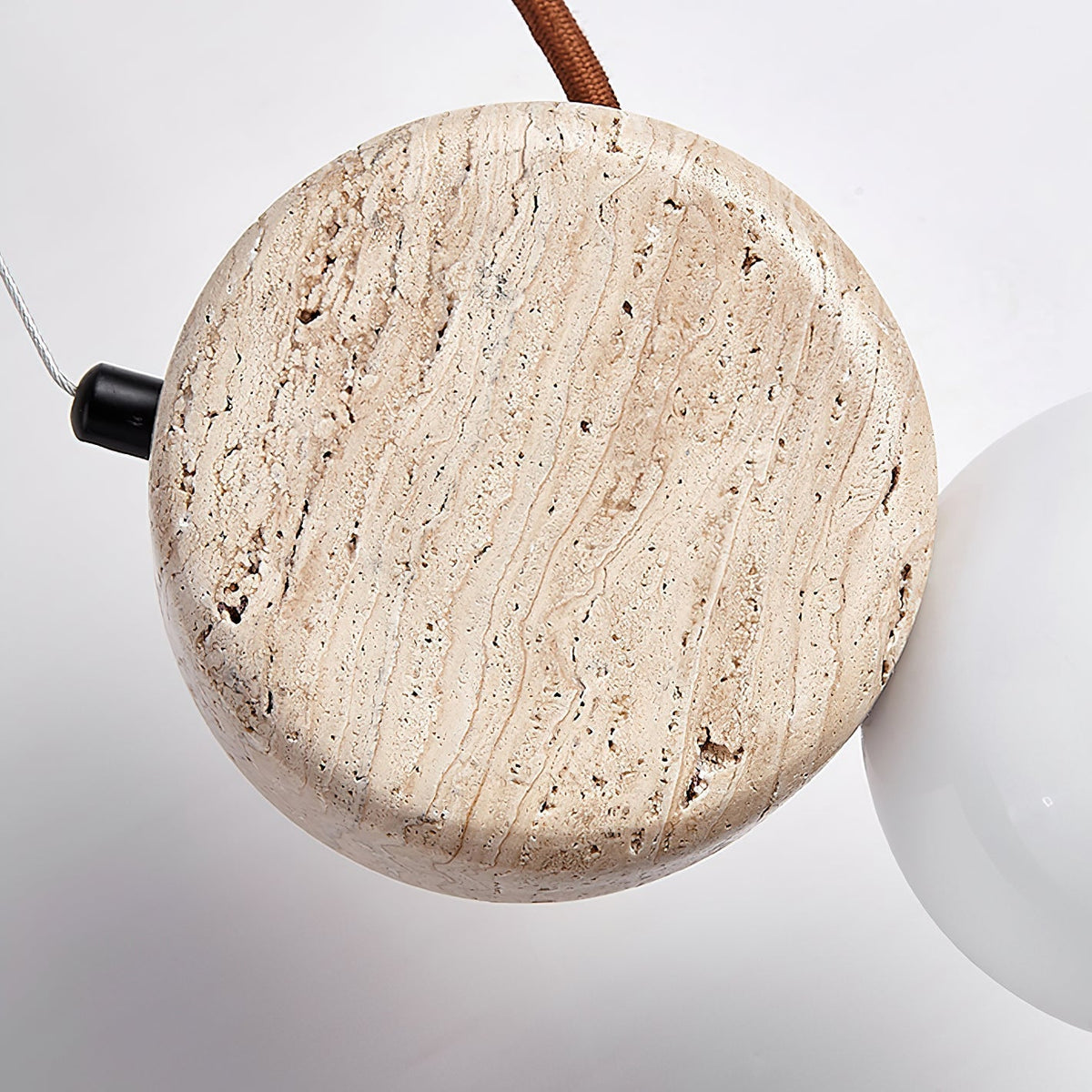 Morrelelia Travertine Pendant Light-Moonnatur