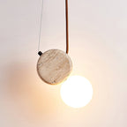 Morrelelia Travertine Pendant Light-Moonnatur