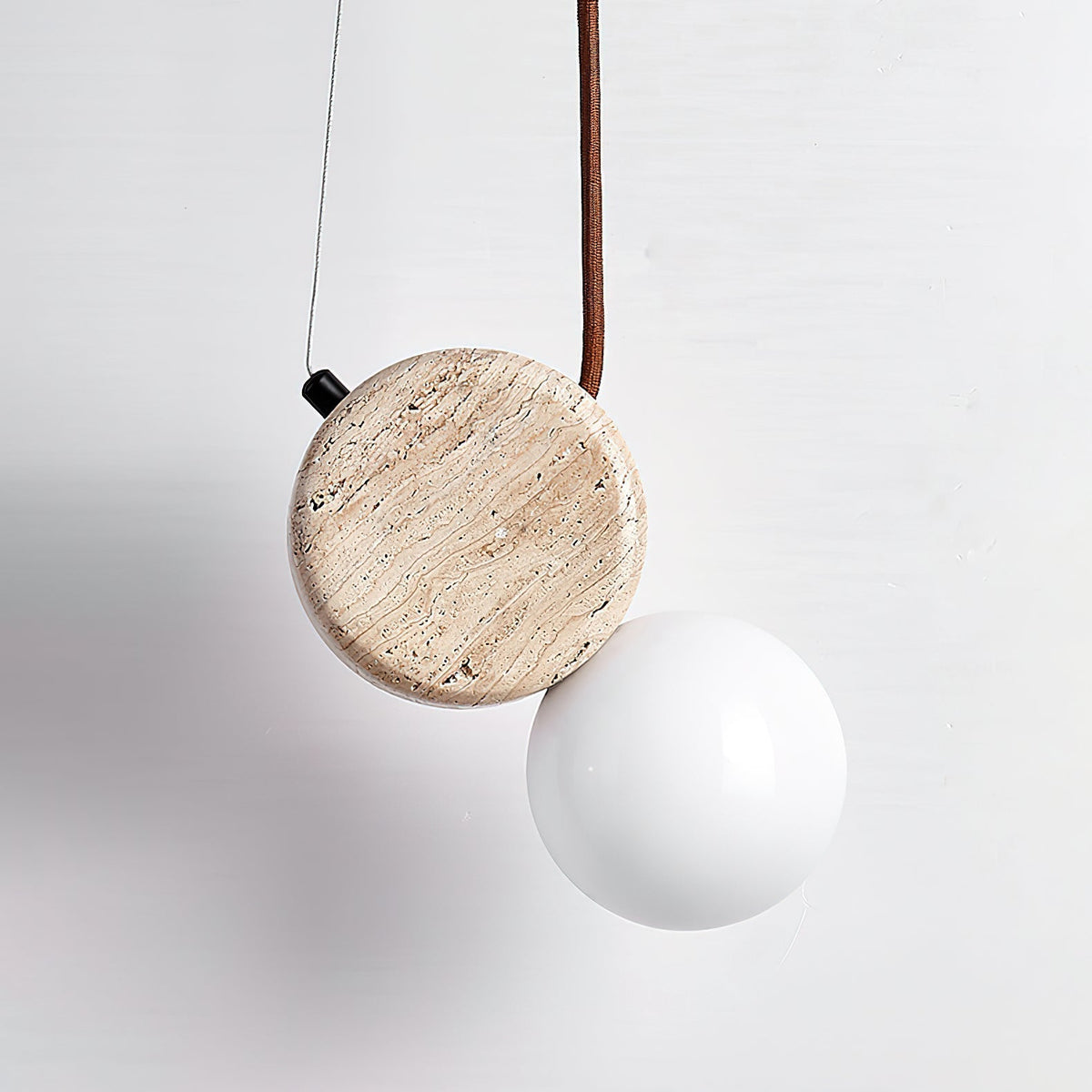 Morrelelia Travertine Pendant Light-Moonnatur