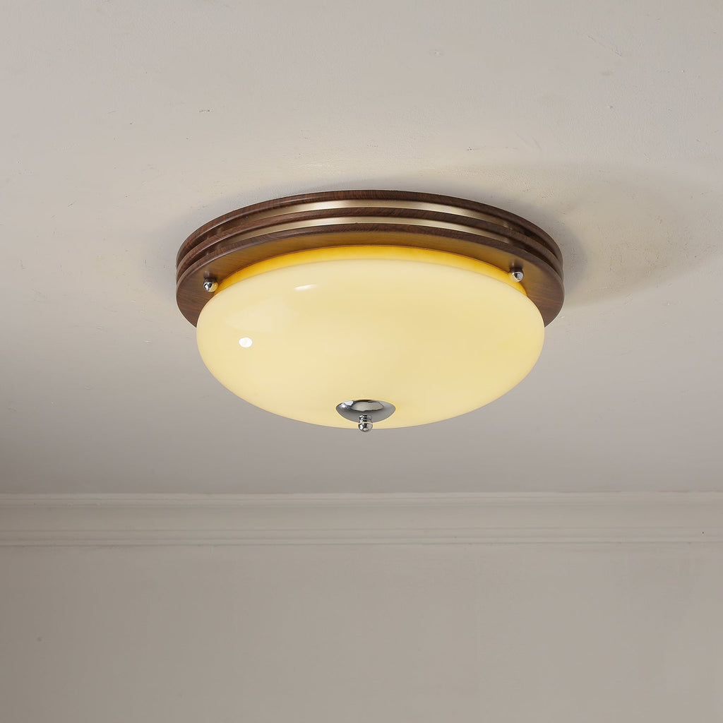 Salora Glass Ceiling Light-Moonnatur