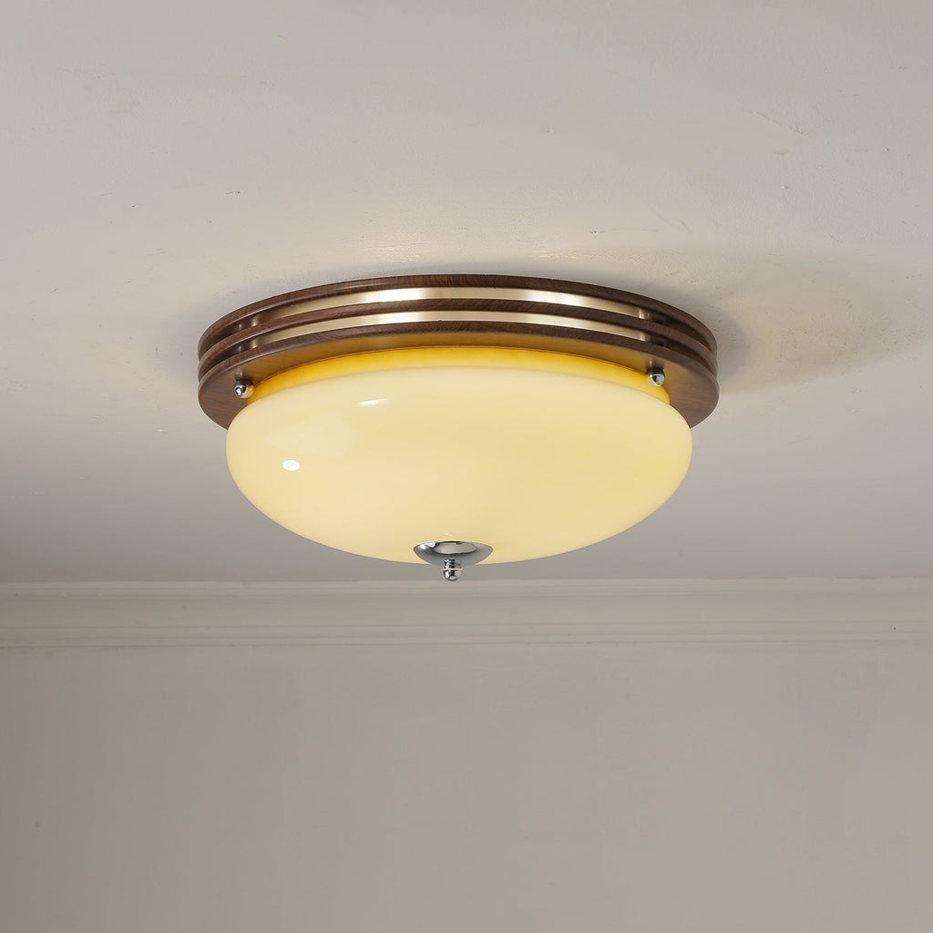 Salora Glass Ceiling Light-Moonnatur