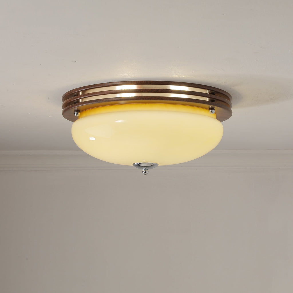 Salora Glass Ceiling Light-Moonnatur