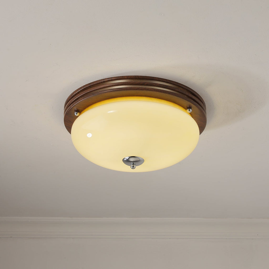 Salora Glass Ceiling Light-Moonnatur