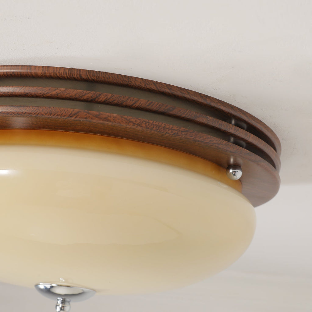 Salora Glass Ceiling Light-Moonnatur