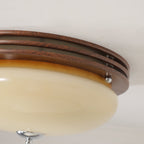 Salora Glass Ceiling Light-Moonnatur