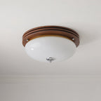 Salora Glass Ceiling Light-Moonnatur