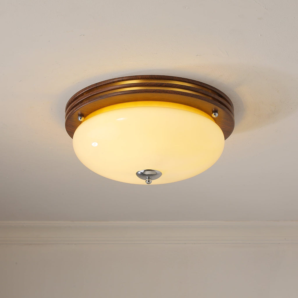 Salora Glass Ceiling Light-Moonnatur